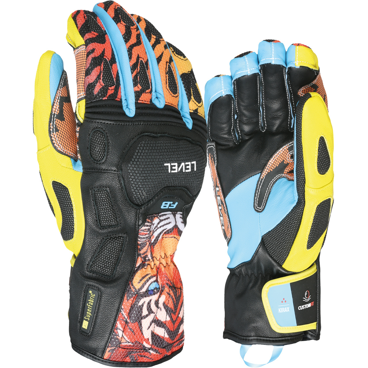Level Rennhandschuh SQ CF orange - 7,0