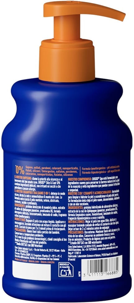 Douxo Spa Shampoo e Balsamo Districante per Cani 250ML