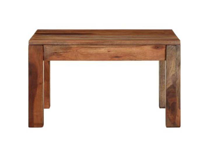 KKgypkn Couchtisch Massivholz Akazie 60x60x35 cm Robust, pflegeleicht, glatte Oberfläche, einzigartige Maserung, für Wohnzimmer