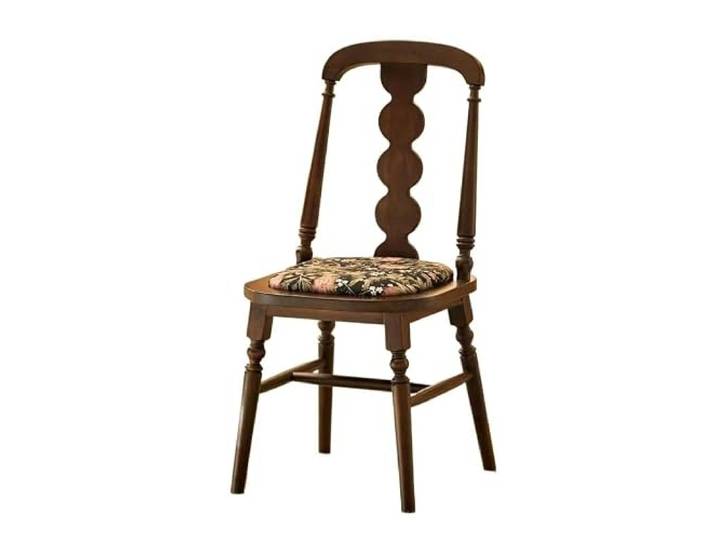 DIANXI Lounge-Sessel Französisch Retro Antike Esszimmerstuhl Haushalt Amerikanische Rückenlehne Rattan Licht Luxus Einfache Restaurant Cafe