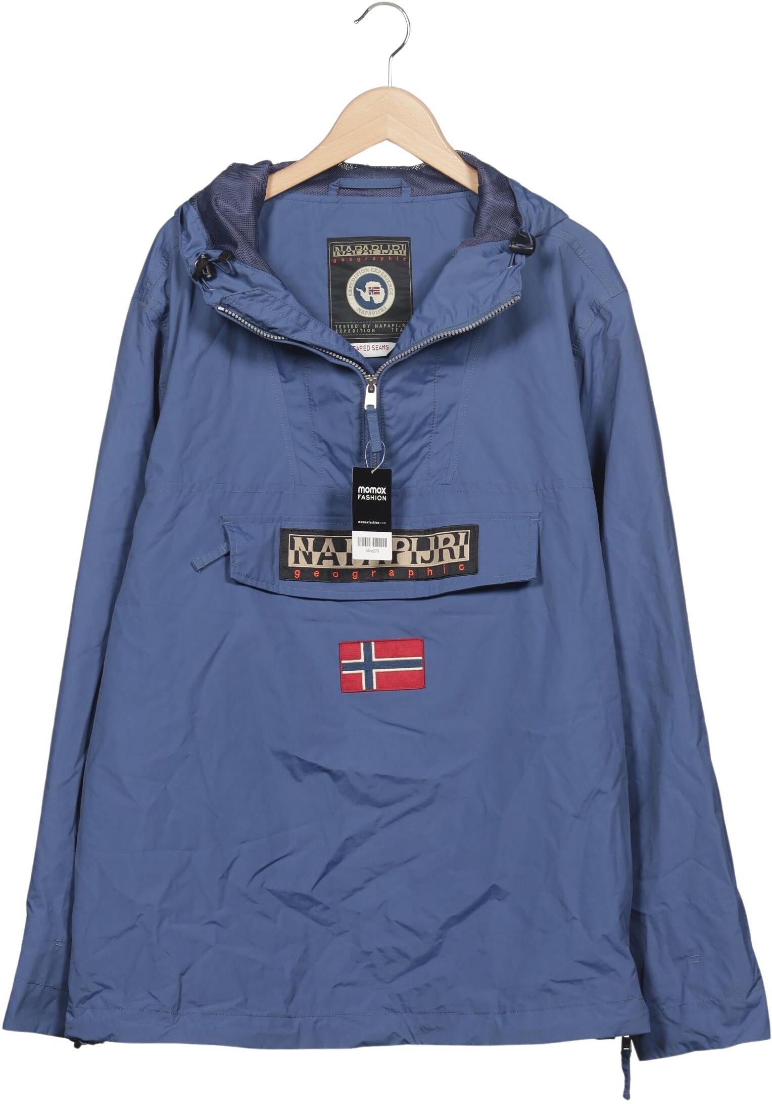 Napapijri Herren Jacke, Blau, Gr. Xxl, Synthetik - Second Hand