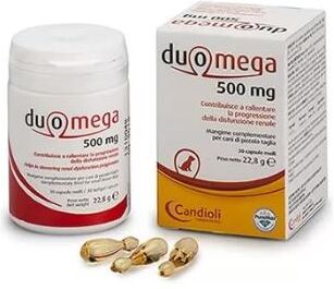 CANDIOLI Duomega 500MG Mangime Complementare per Cani di Piccola Taglia 30CP