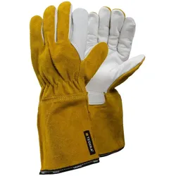 Tegera, Schutzhandschuhe, Ejendals 8, Werkstatthandschuhe, Weiss, Gelb, Erwachsener, Erwachsener, Hitzebeständig, Kratzr (10)