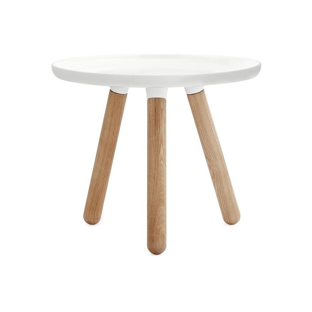 Normann Copenhagen Tablo Beistelltisch (Ø 50cm, weiß) Ø 50cm | weiß 602100