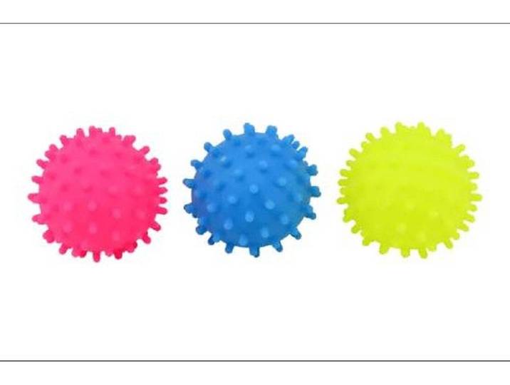 John Toys 24417 - Puffer Mijnbal - Set van 6 - 12,5 cm (ass.)
