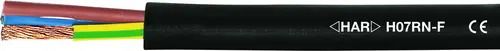 HELU 37096-500 Gummischlauchleitung H07RN-F 12G 2.5mm² Schwarz 500m