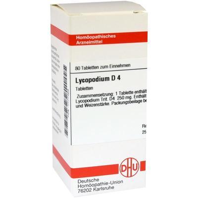 DHU-Arzneimittel GmbH & Co. KG LYCOPODIUM D 4 Tabletten 80 St 01777469