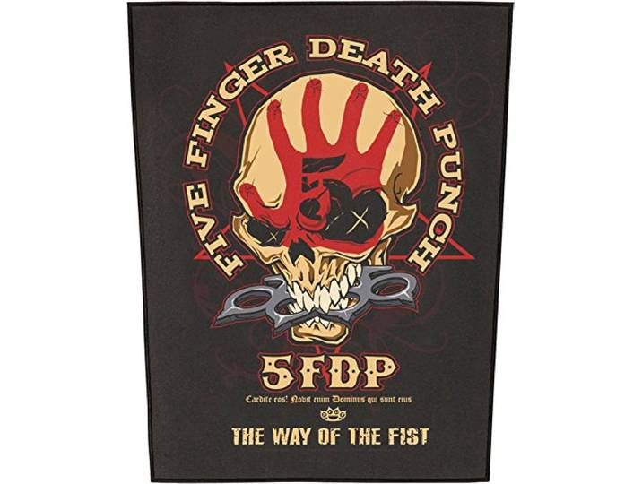 Five Finger Death Punch Way of The Fist Backpatch