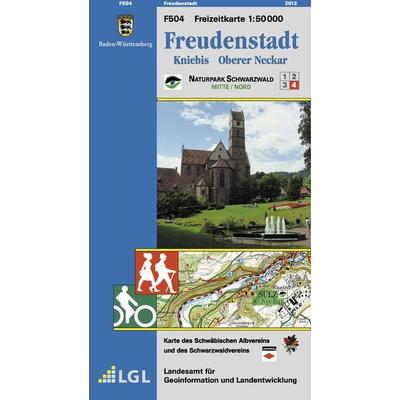 F504 Freudenstadt, Karte von Landesamt für Geoinformation und Landentwicklung B., Landesamt für Geoinformation und Landentwicklung Baden-Württemberg