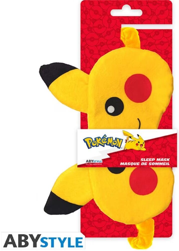 Abystyle Antifaz Para Dormir Pokémon Pikachu Talla Única Unisex