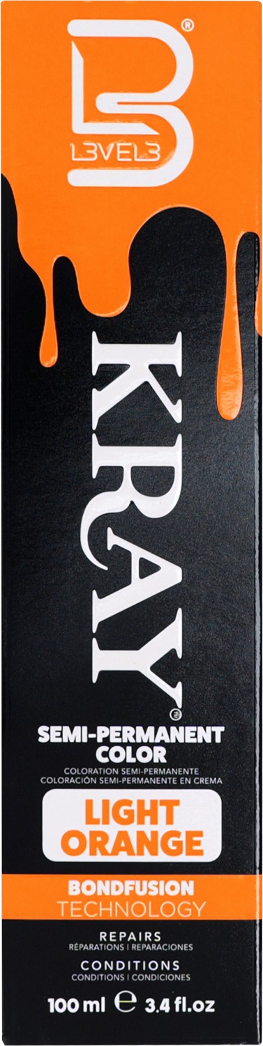 L3VEL3 Kray Color Light Orange 100 ml LV30182