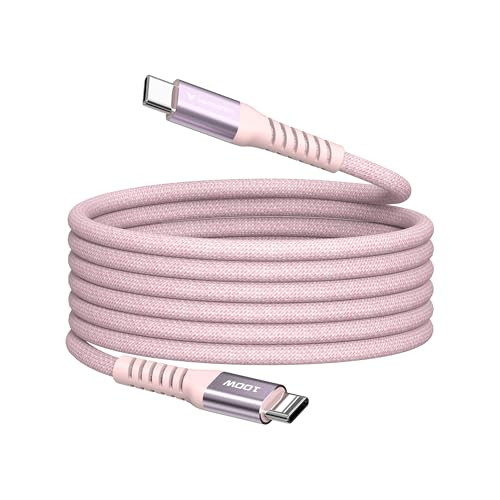 Verbatim Sync & Charge USB-C naar USB-C kabel 100W magnetisch 120 cm - Roze