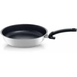 Fissler Adamant premium Pfanne, Bratpfanne, Stielpfanne, Edelstahl 18/10, Silberfarben, 24 cm, 138 105 24 100 0