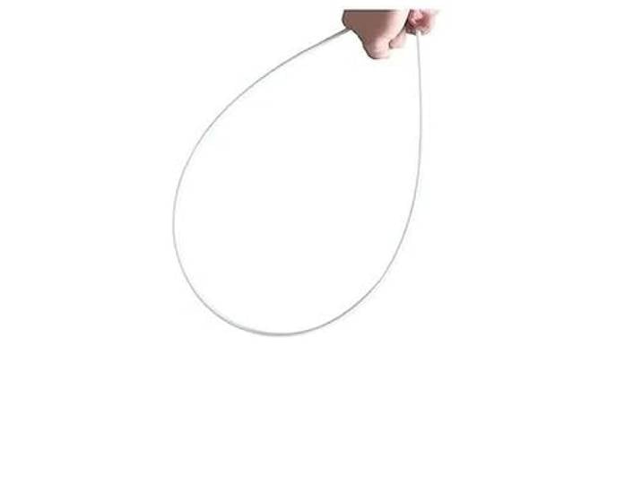 2,5 m langer Glasfaserstab, weiß, for Drachen, Modellflugzeuge, Bastelarbeiten, DIY-Stützstangen(16mm)