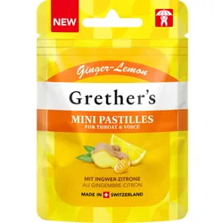 Grether's Ginger Lemon Zuckerfrei Mini Beutel 30 G