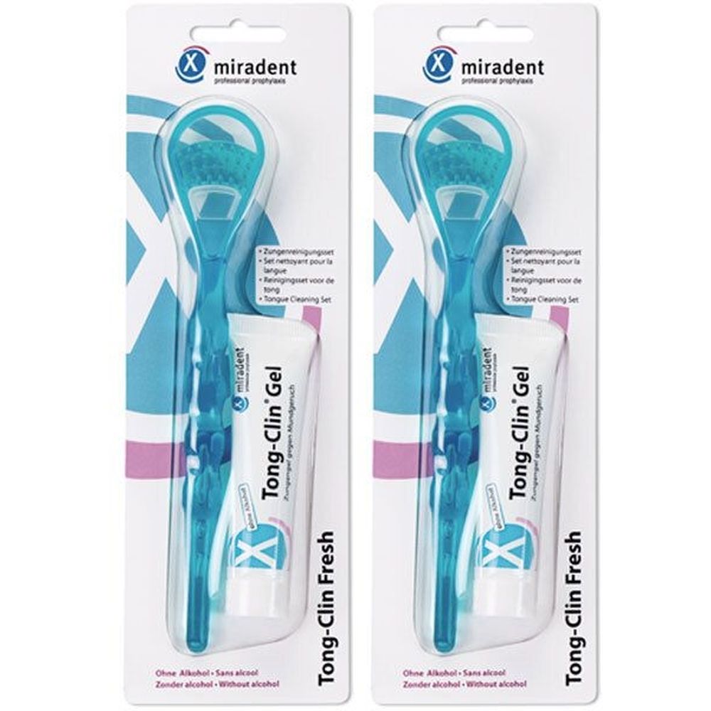 Miradent Tong Clin Fresh x2 2x1 St Kombipackung