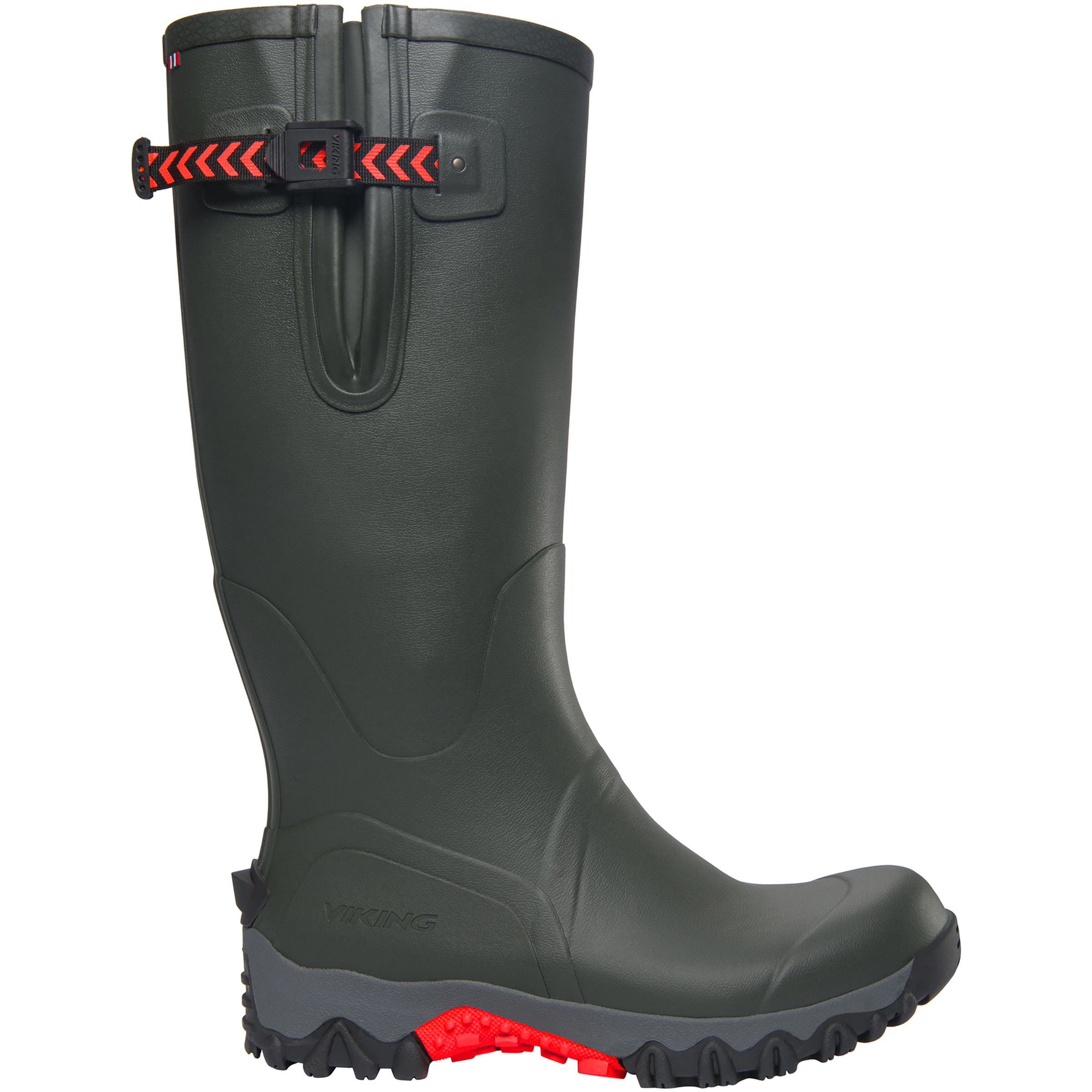 Viking Trophy High Gummistiefel Gummistiefel gruen Größe 40 Lifestyle Wasserdicht