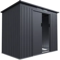 Gerätehaus Metall - Dunkelgrau