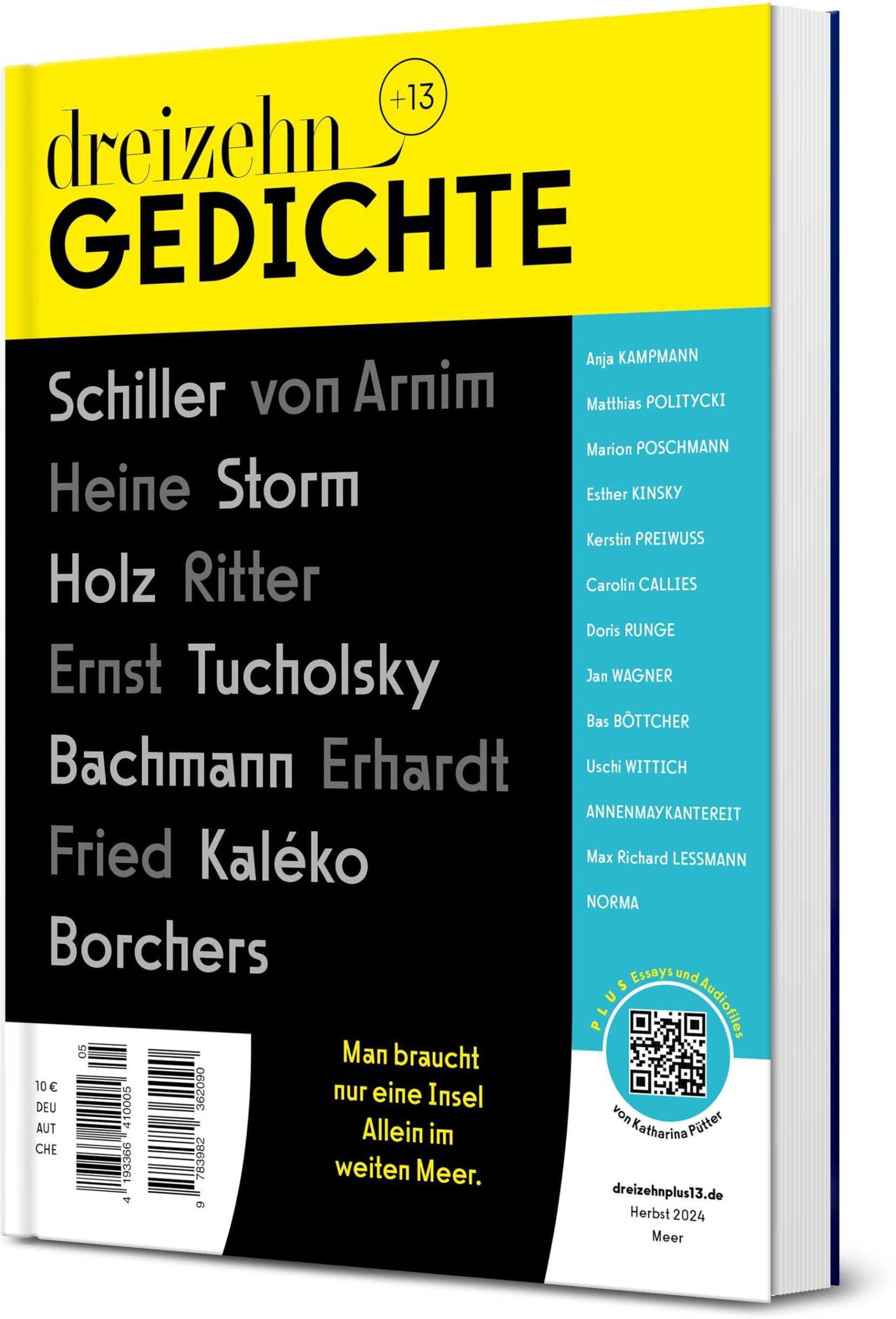 Katharina Pütter - dreizehn +13 Gedichte: Lyrik vom Meer - Preis vom 17.10.2026 19:25:27 h