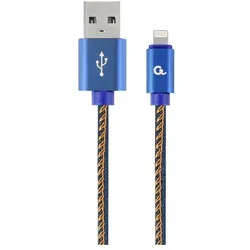 Gembird USB 2.0 BIS 8-PIN-KABEL CC-USB2J-AMLM-2M-BL LADEN (2 m, USB 2.0), USB Kabel