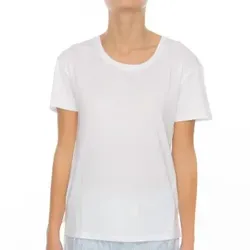 Rayville Womens Pj Top Stevie Weiß Large Damen