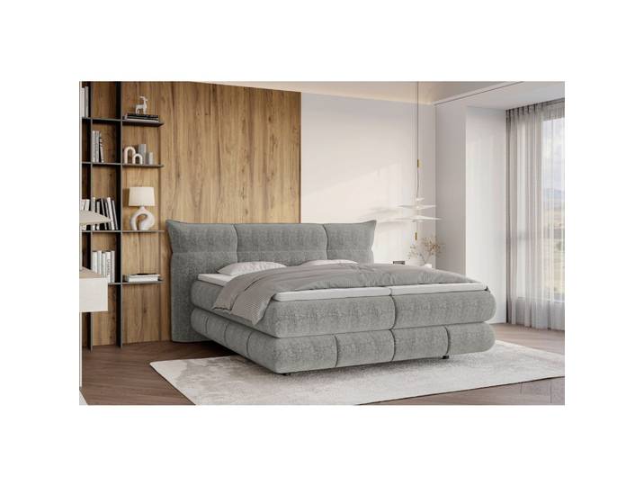 Boxspringbett Auris Grau ca. 180x200cm