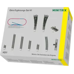 Trix 14311 N Gleis-Ergänzungspackung H1