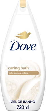 Dove Caring Bath Pele Macia e Sedosa Gel de Banho