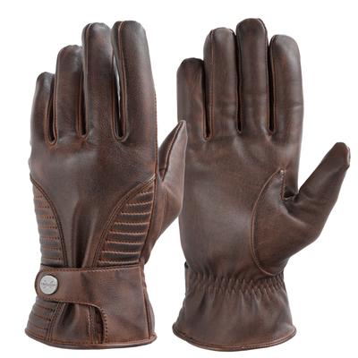 Lederhandschuhe PEARLWOOD "BRITT", Herren, Gr. 9.5, braun (oleva), Schafsleder, Handschuhe