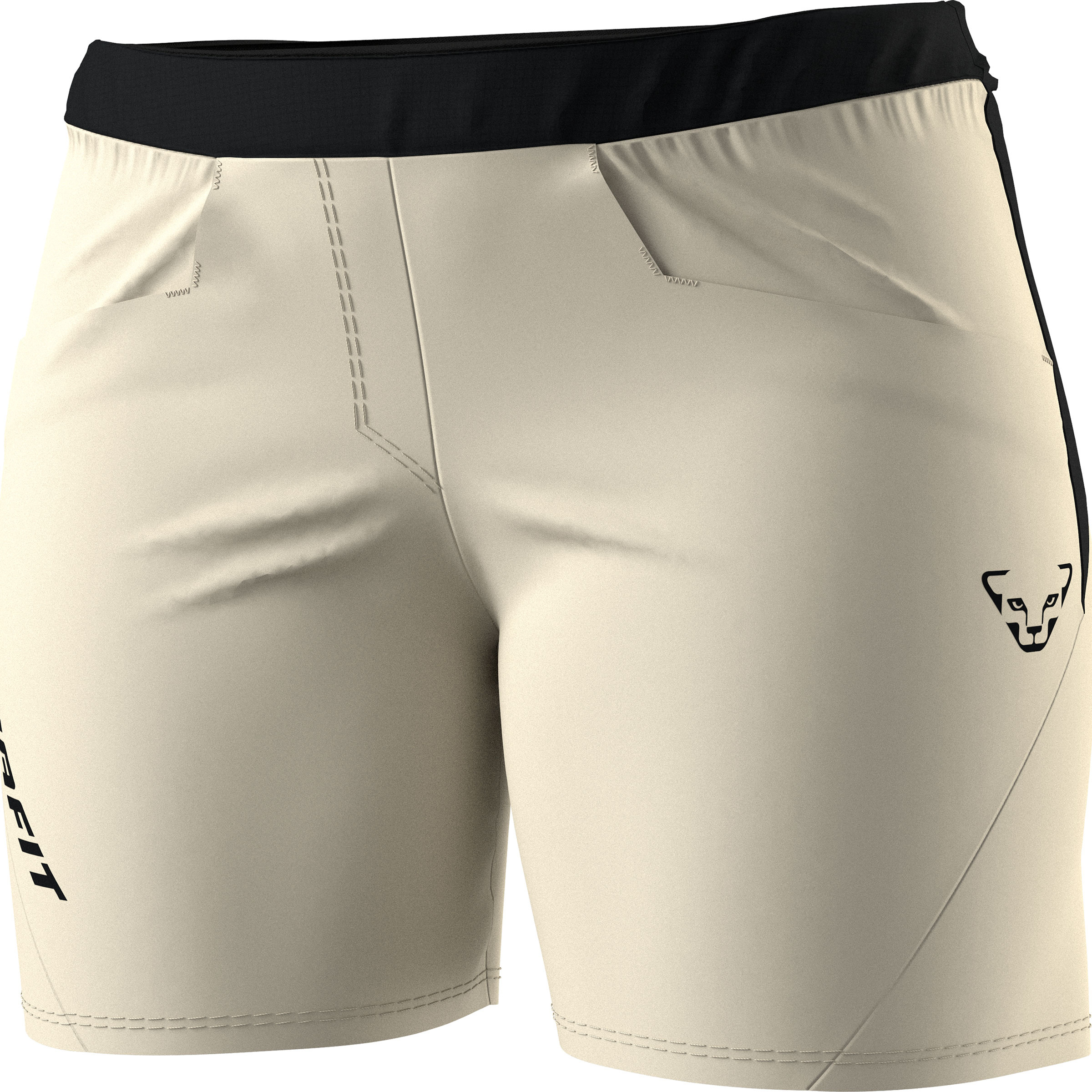 Dynafit Traverse Hybrid Damen Laufhose beige Größe M Camping Wasserabweisend