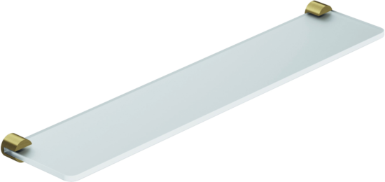 Kludi VELA R Glasablage 58973N0 Brushed Gold