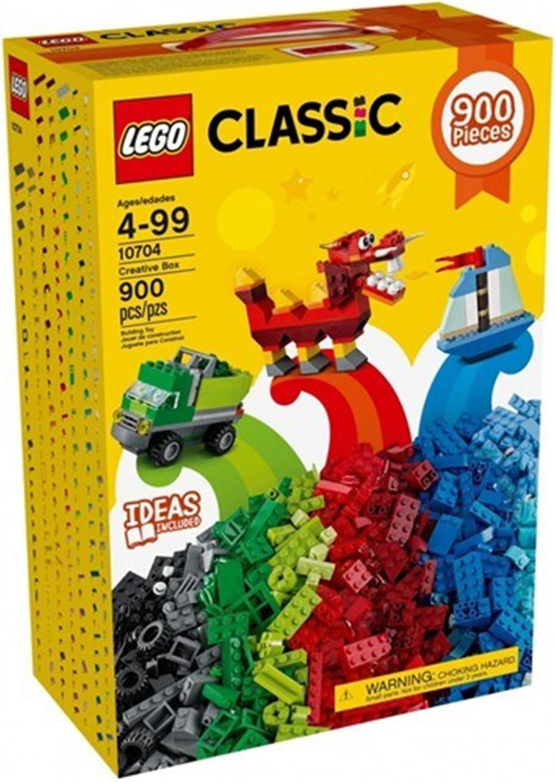 Lego 10704 Classic Creatieve Bouwstenenbox met 900 stuks