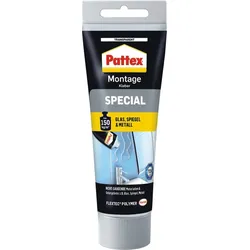 Pattex Montagekleber Spezial Tube 80g Packung mit 12 Stück