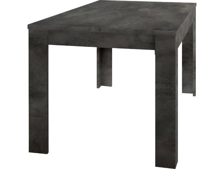 Esstisch HOME AFFAIRE Dama 180 x 90 cm, Küchentisch, Esszimmertisch , grau (ossido, ossido, ossido), B:180cm H:79cm T:90cm, Tische, Esstisch, rechteckig, Tischplattenstärke 22 mm, verschiedene Farben