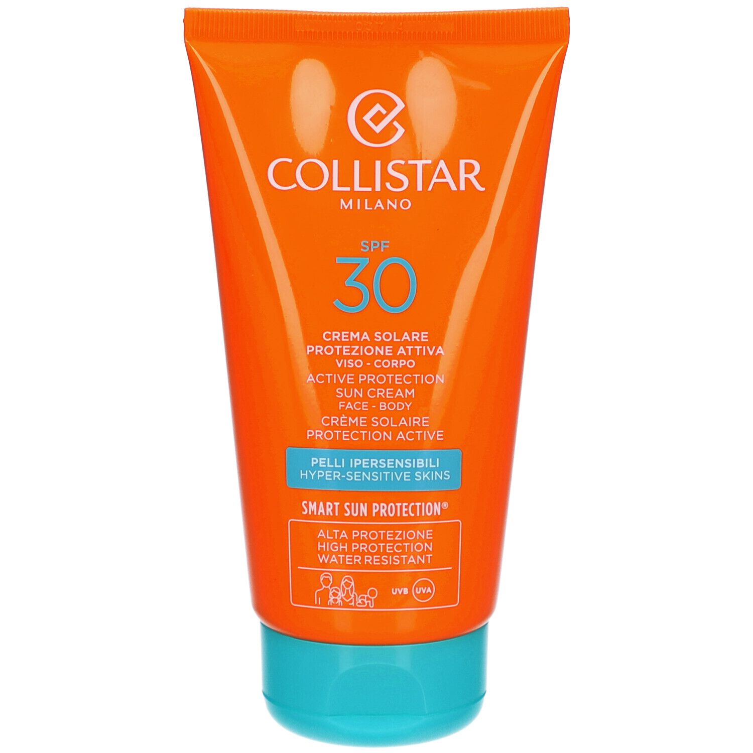 Collistar Active Protection Sun Cream Face - Body Spf 30 174ml 150 ml Creme