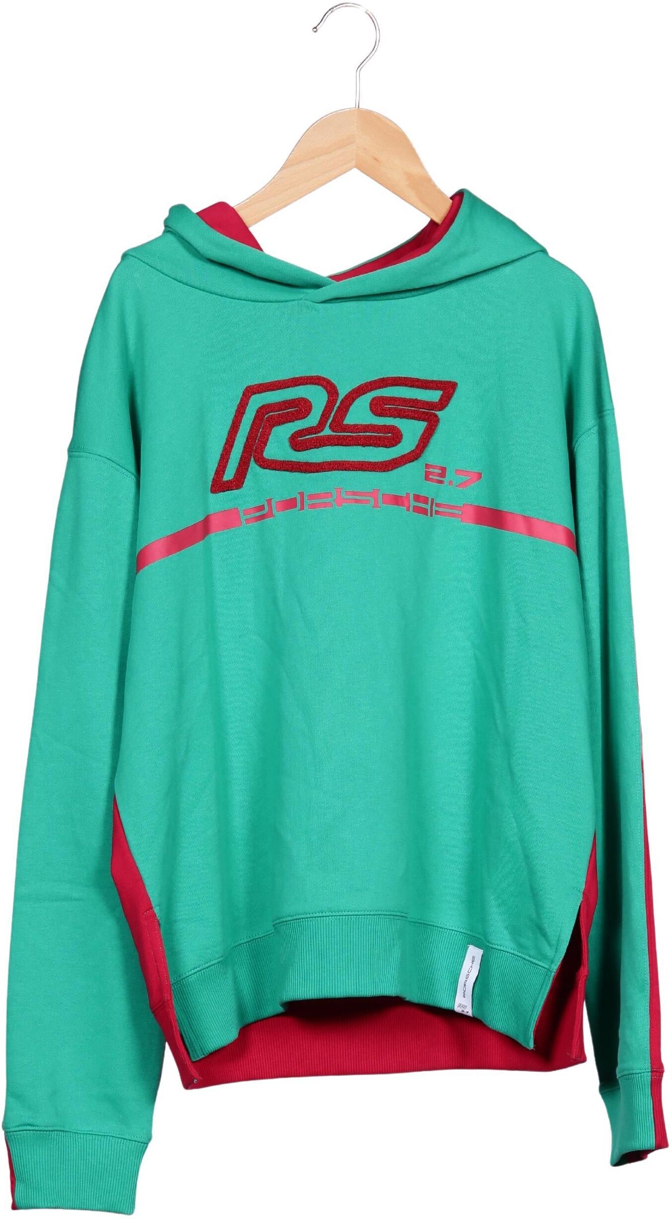 Porsche Design Damen Kapuzenpullover, Mehrfarbig, Gr. L, Synthetik / Baumwolle - Second Hand