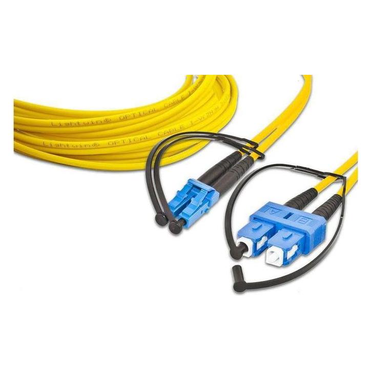 Lightwin LWL Duplex Patchkabel (1 m) (LDP-09 LC-SC 1.0)