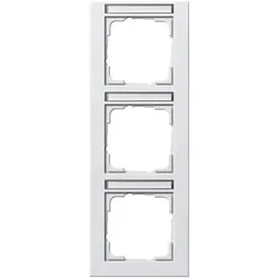 Gira Abdeckrahmen 3f. rws senkrecht,bruchsi. 110329