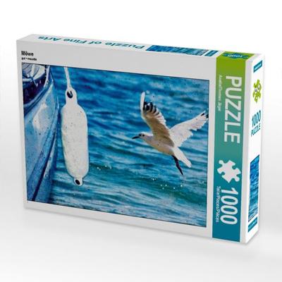 CALVENDO Puzzle Möwe | 1000 Teile Lege-Größe 64x48cm Foto-Puzzle für glückliche Stunden