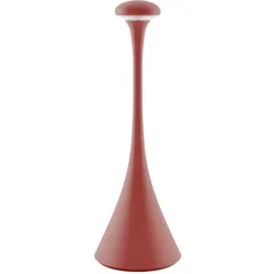 Akku-Tischleuchte Nudrop 290mm feuerrot
