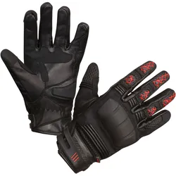 Modeka Ennos Sommer Motorradhandschuhe - schwarz-rot - 6