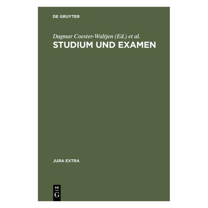 De Gruyter Studium und Examen (Deutsch, Hardcover, Hans-Uwe Erichsen) (41251144)