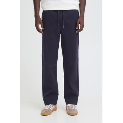 Schlupfhose BLEND "BHMEINO MAXIM RELX EASY PULL", Herren, Gr. S, Länge 34, blau (salute), Web, Obermaterial: 98% Baumwolle, 2% Elasthan, unifarben, relaxed fit lang, Hosen Schlupfhose, Baumwollmischung, relaxed fit
