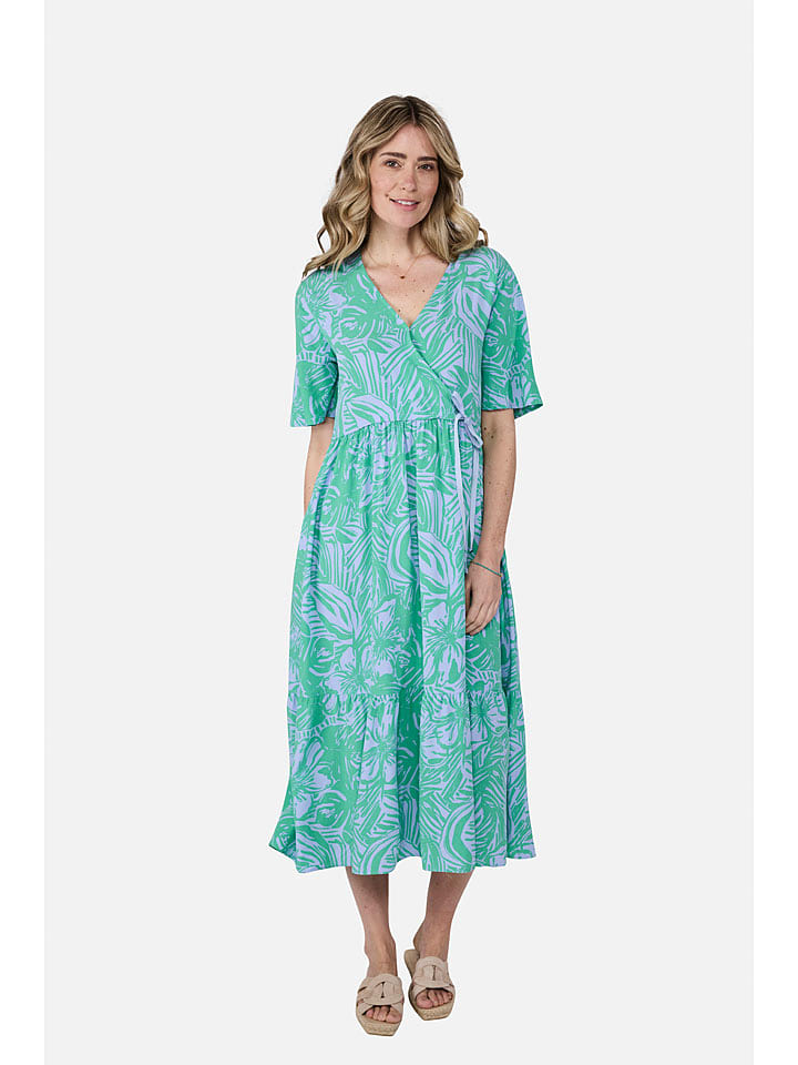 LIEBLINGSSTÜCK Kleid "Felina" in Grün/ Lila - 34