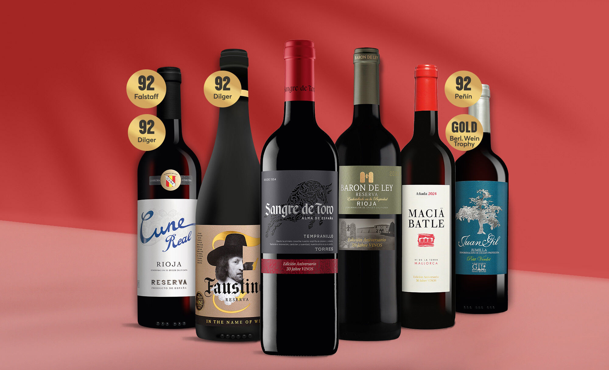 Die Spanien Klassiker Weinpaket  aus Spanien
