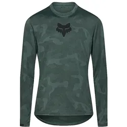 Fox, Herren, Velotrikot, Ranger Tru Dri LS Jersey (S), Grün, S