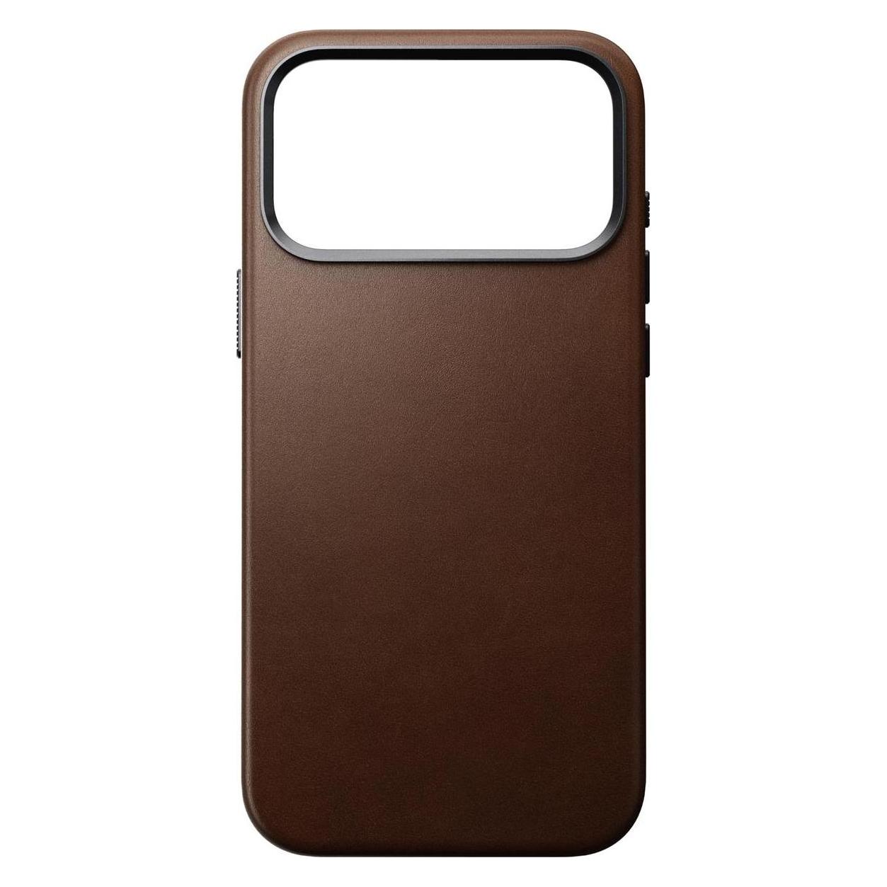 Nomad Traditionelle Lederhülle - Lederhülle für iPhone Pro, Horween-Leder (Apple iPhone 17 Pro) (NM011970858)