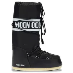 Moon Boot für Damen. 80D1400440 Icon Nylon Stiefel schwarz (45/47), Wohnung, Keine, Lässig, Schnee