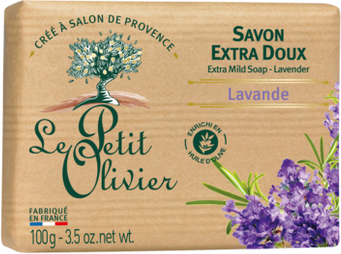 Le Petit Olivier Sabonete Corporal Sólido Lavanda Suave 100 gr