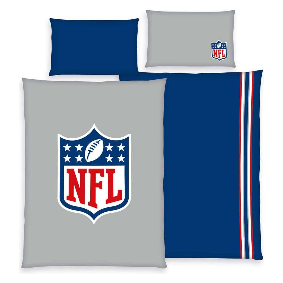 NFL Bettwäsche (80/80 +135/200 cm) (200 x 135 cm, 80 x 80 cm) (44416 01.050)